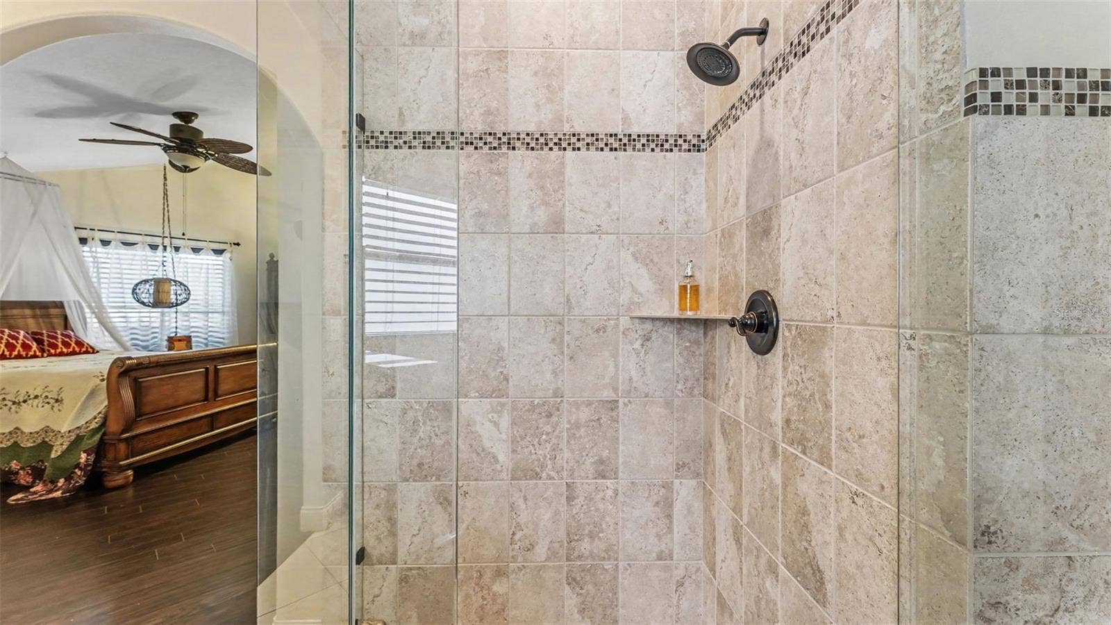 Primary bath shower stall