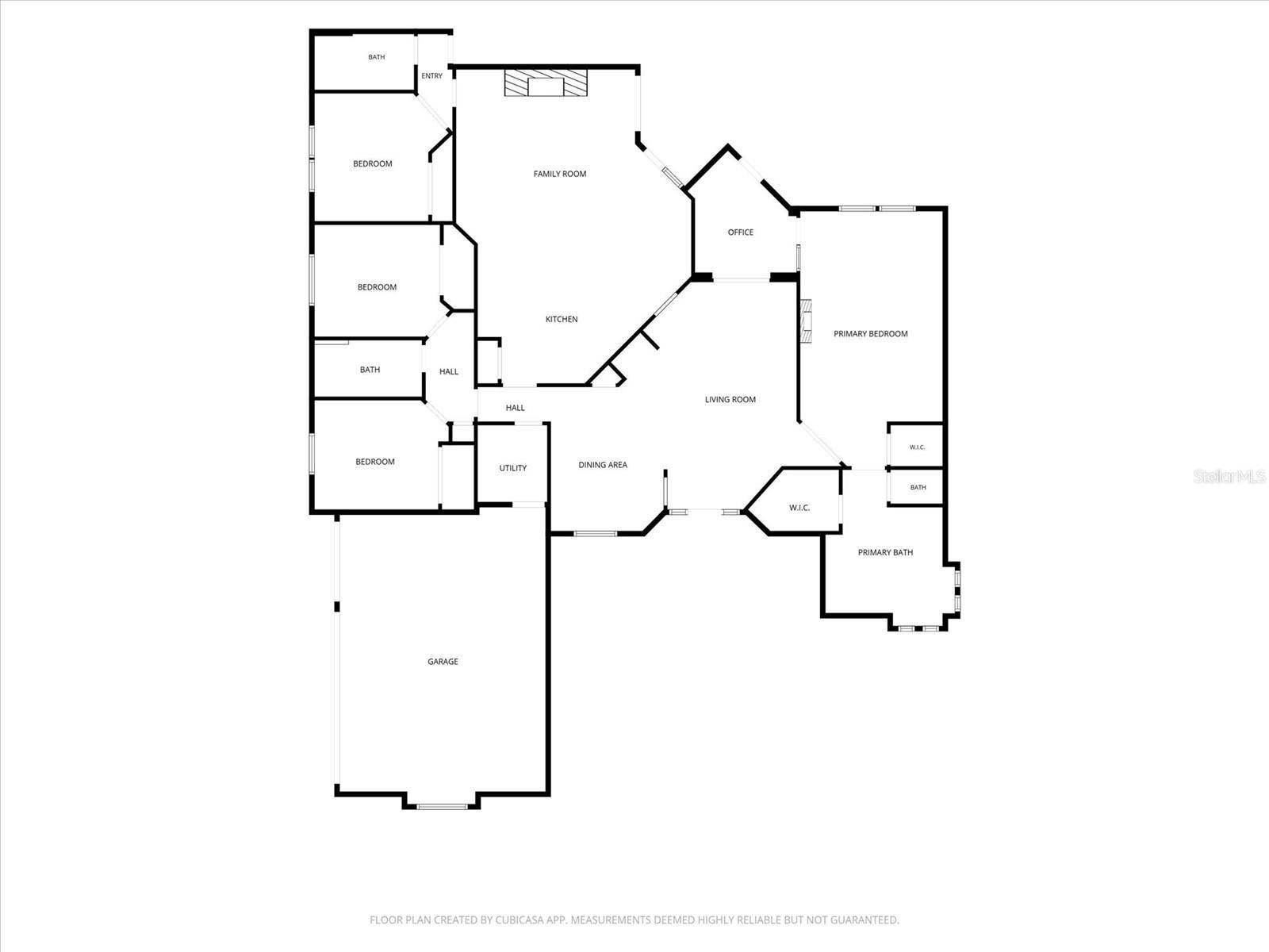 2809 CHATSWORTH LANE, Lakeland, FL 33812 Floor Plan
