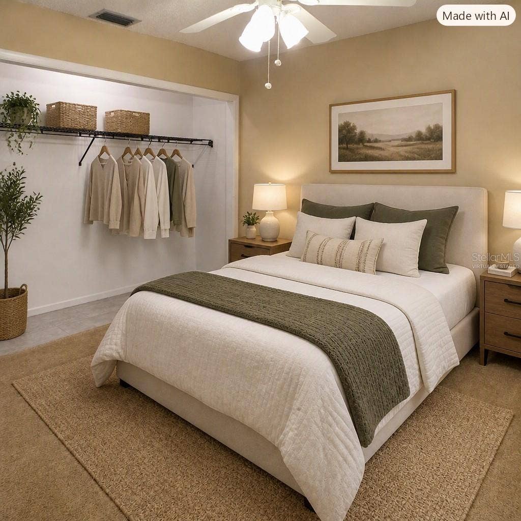 4365 CREEKWOOD LANE, #4365, Mulberry, FL 33860 VIRTUALLY STAGED BEDROOM 1