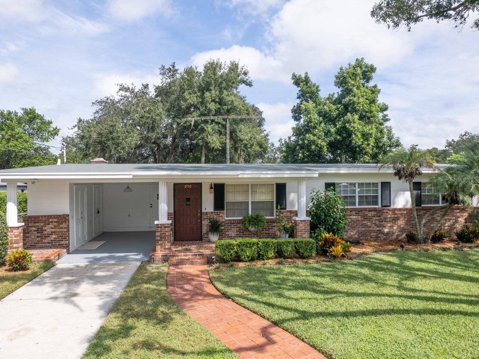 650 PARK LANE, Bartow, FL 33830 Front of the home.
