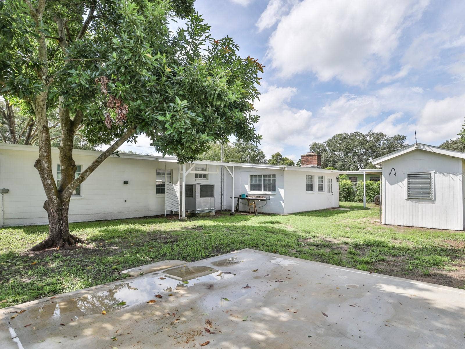 650 PARK LANE, Bartow, FL 33830 Back yard.