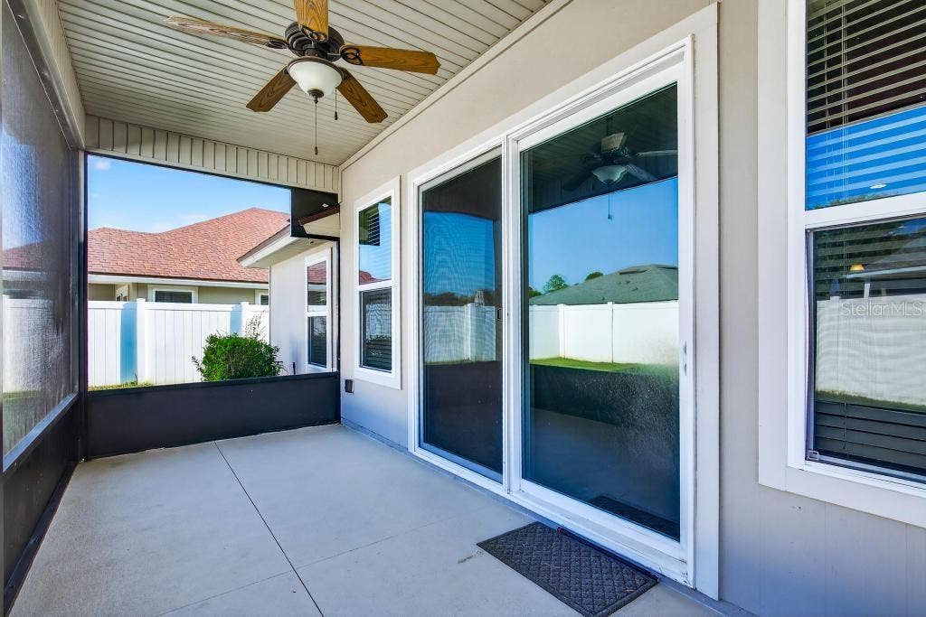 86434 MOONLIT WALK CIRCLE, Yulee, FL 32097 screened back lanai