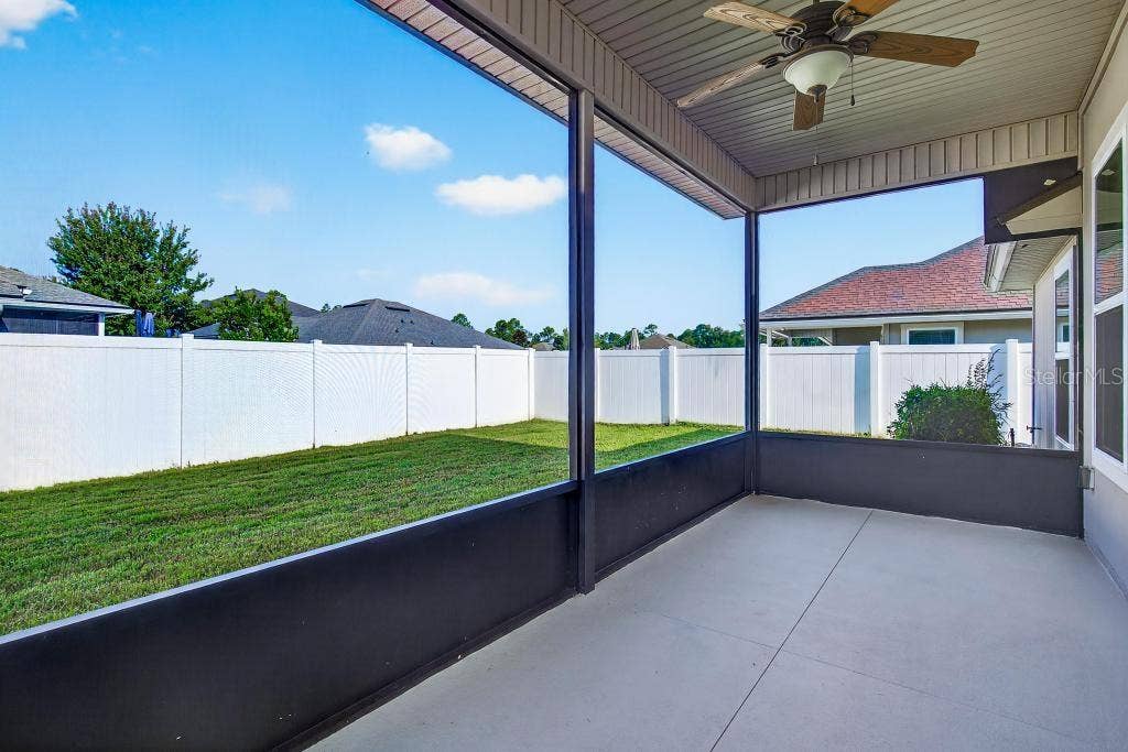 86434 MOONLIT WALK CIRCLE, Yulee, FL 32097 screened back lanai