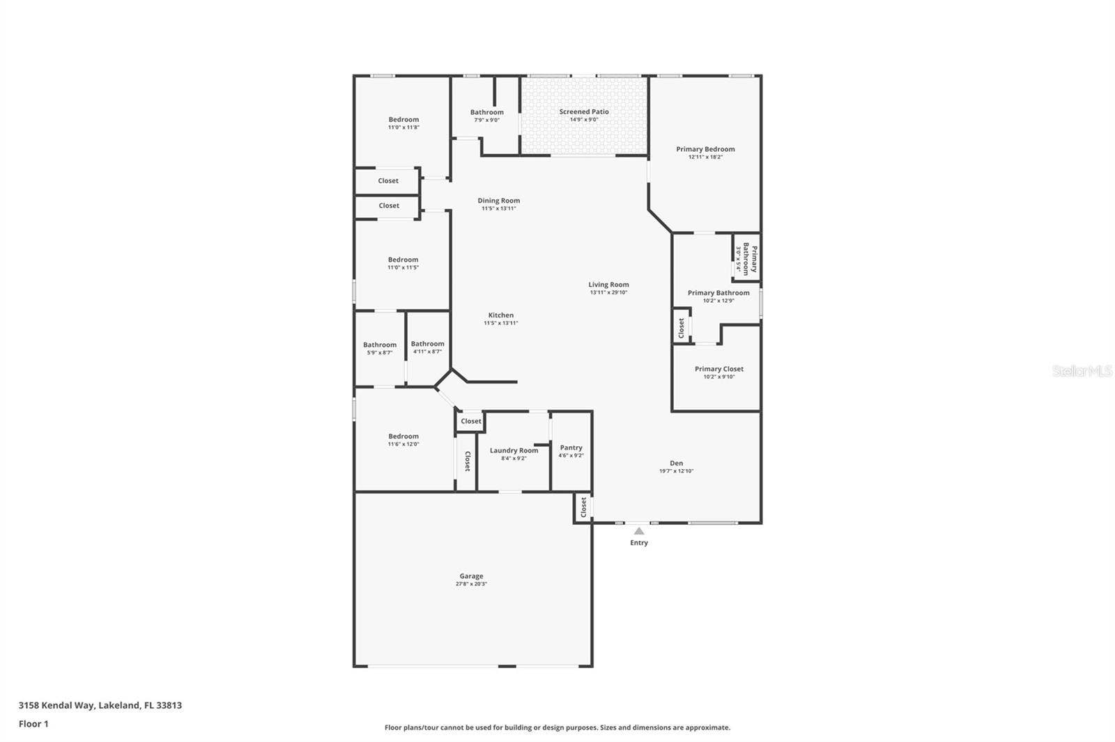 3158 KENDAL WAY, Lakeland, FL 33813