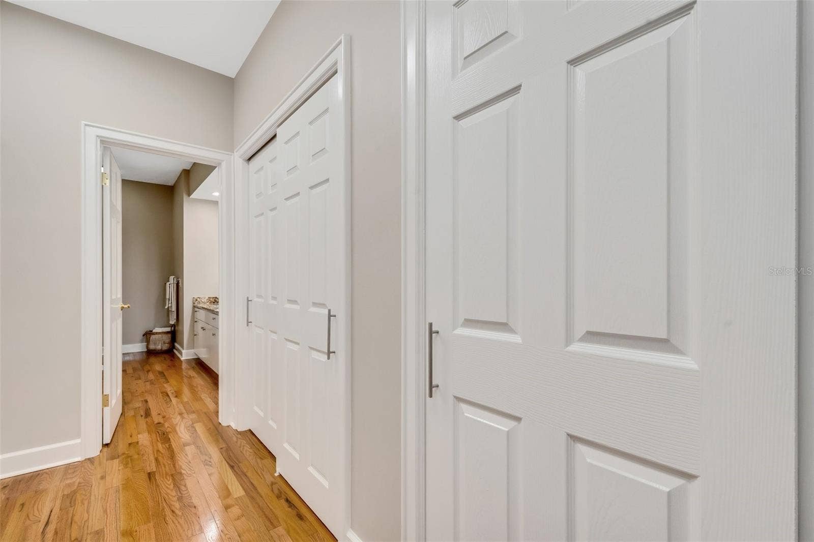 155 LAKE MORTON DRIVE, #2, Lakeland, FL 33801 Closets flank both side of the dressing area in the Primary suite