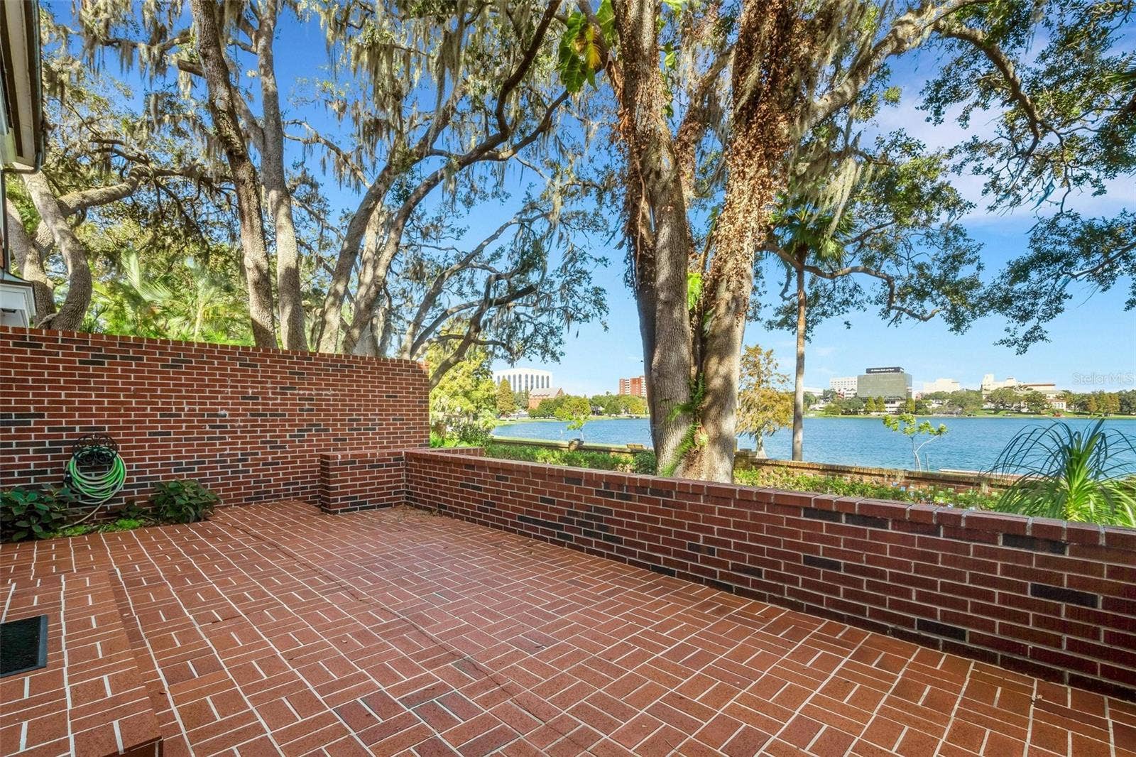 155 LAKE MORTON DRIVE, #2, Lakeland, FL 33801 The Lake side patio over looking Lake Morton