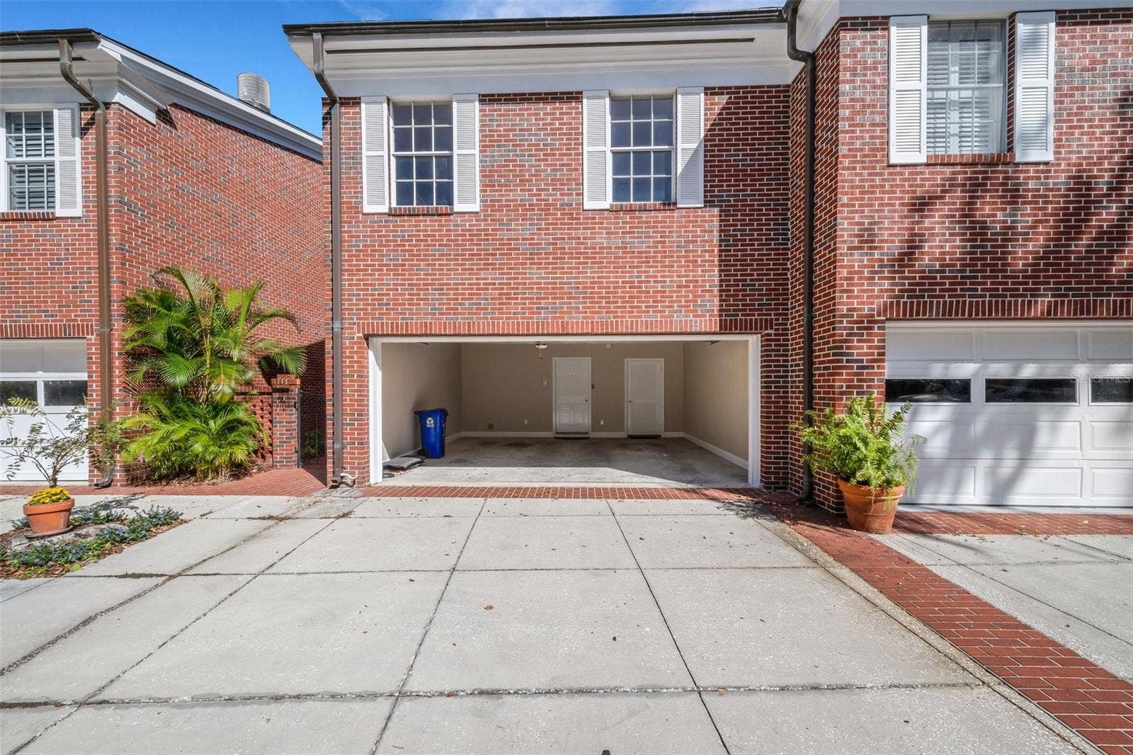 155 LAKE MORTON DRIVE, #2, Lakeland, FL 33801 Rear view large 2 car garage