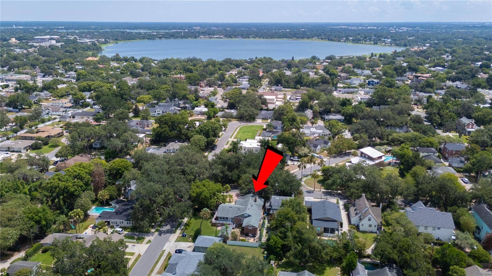 1807 PAWNEE TRAIL, Lakeland, FL 33803 Aerial View