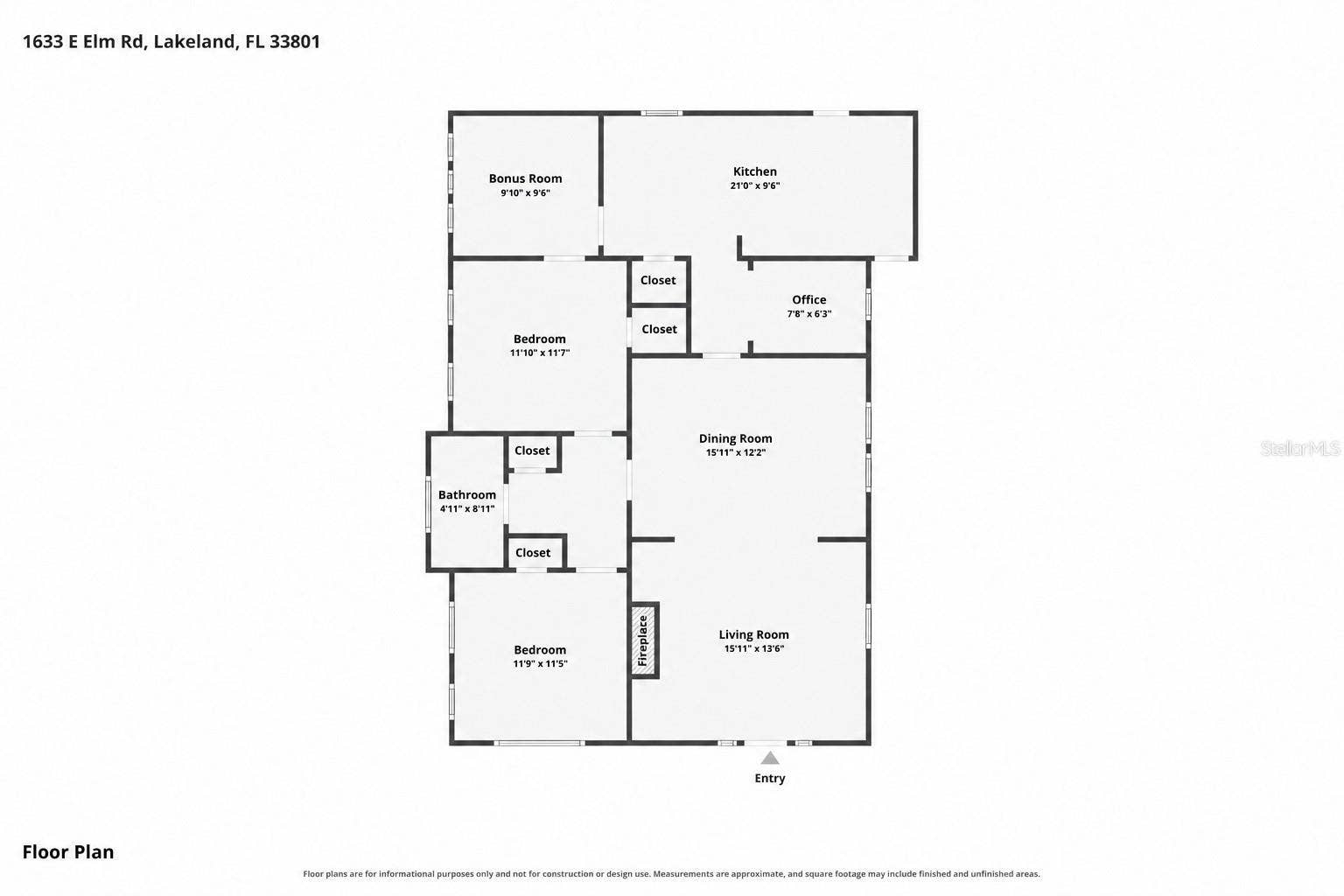 1633 E ELM ROAD, Lakeland, FL 33801