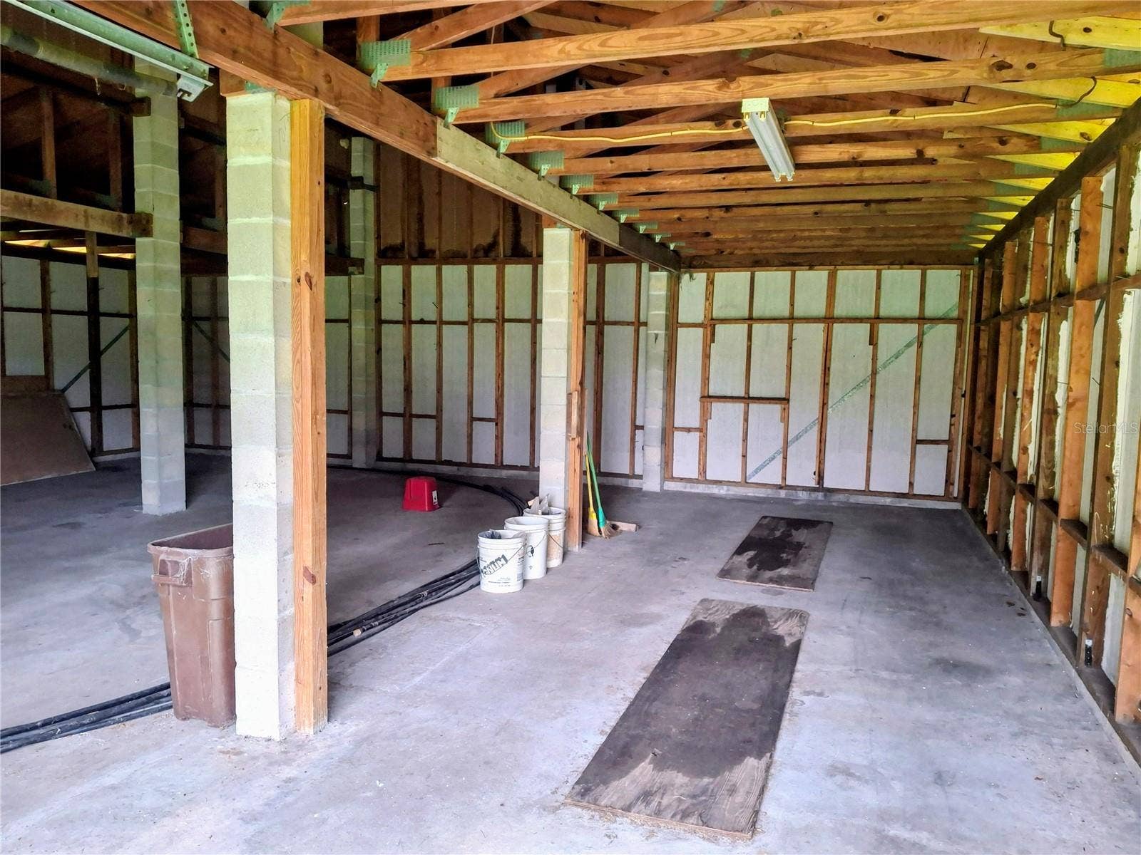Barn interior