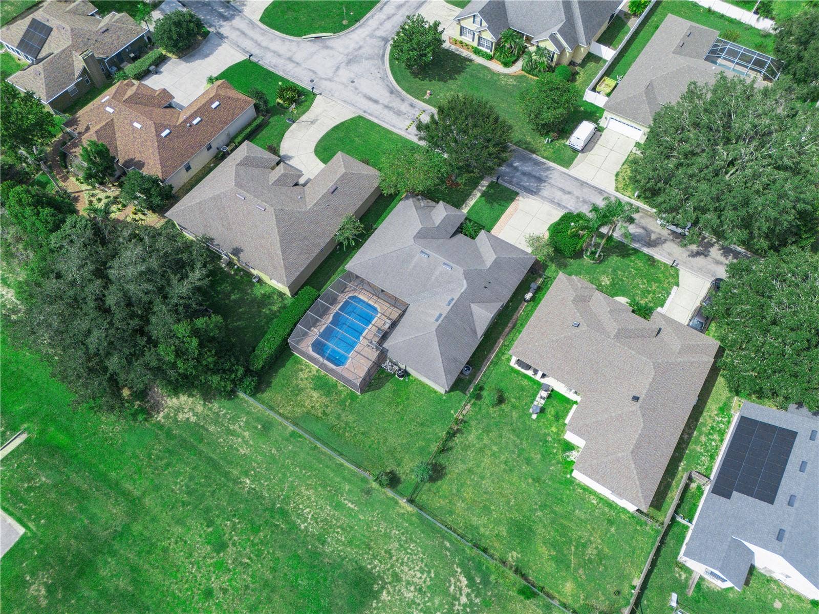 5868 HIGH RIDGE LOOP, Lakeland, FL 33812 Drone view