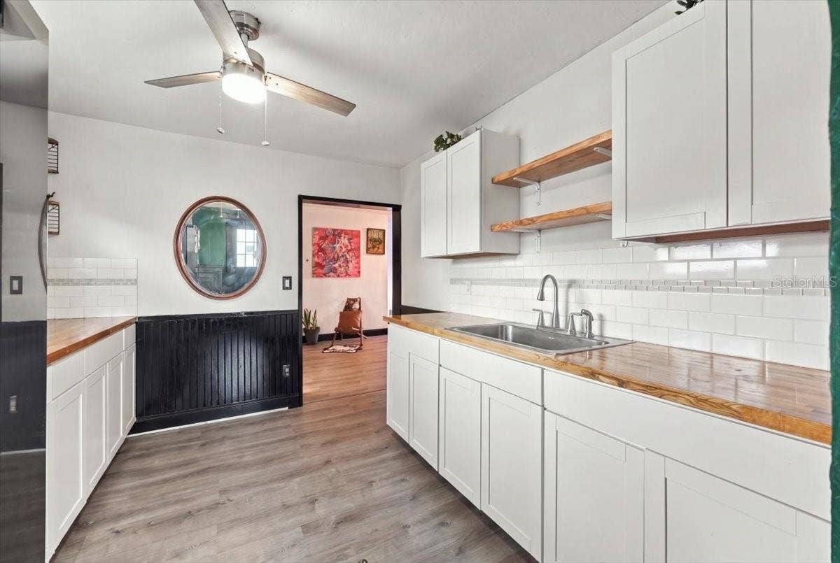 upstairs kitchen