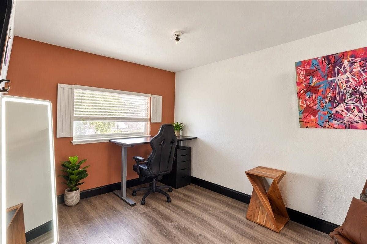 office area upstairs