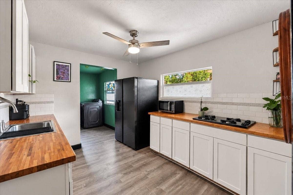 upstairs kitchen