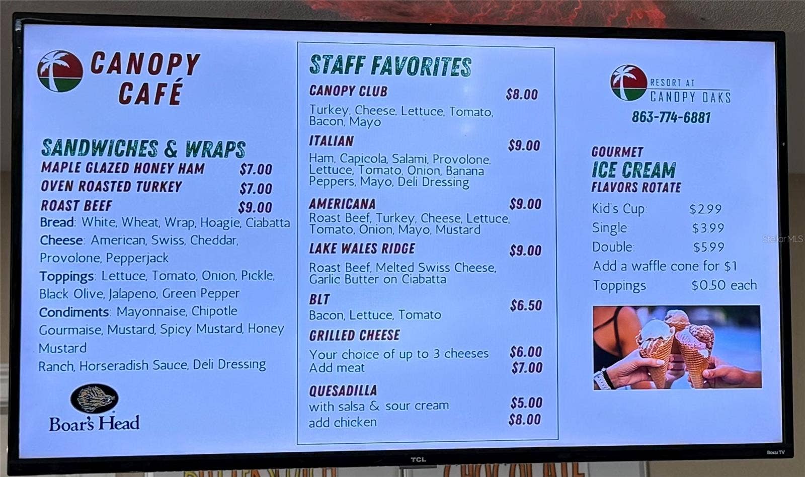 0 HIGHWAY 630 E, #13, Lake Wales, FL 33898 Food Menu (Sample)