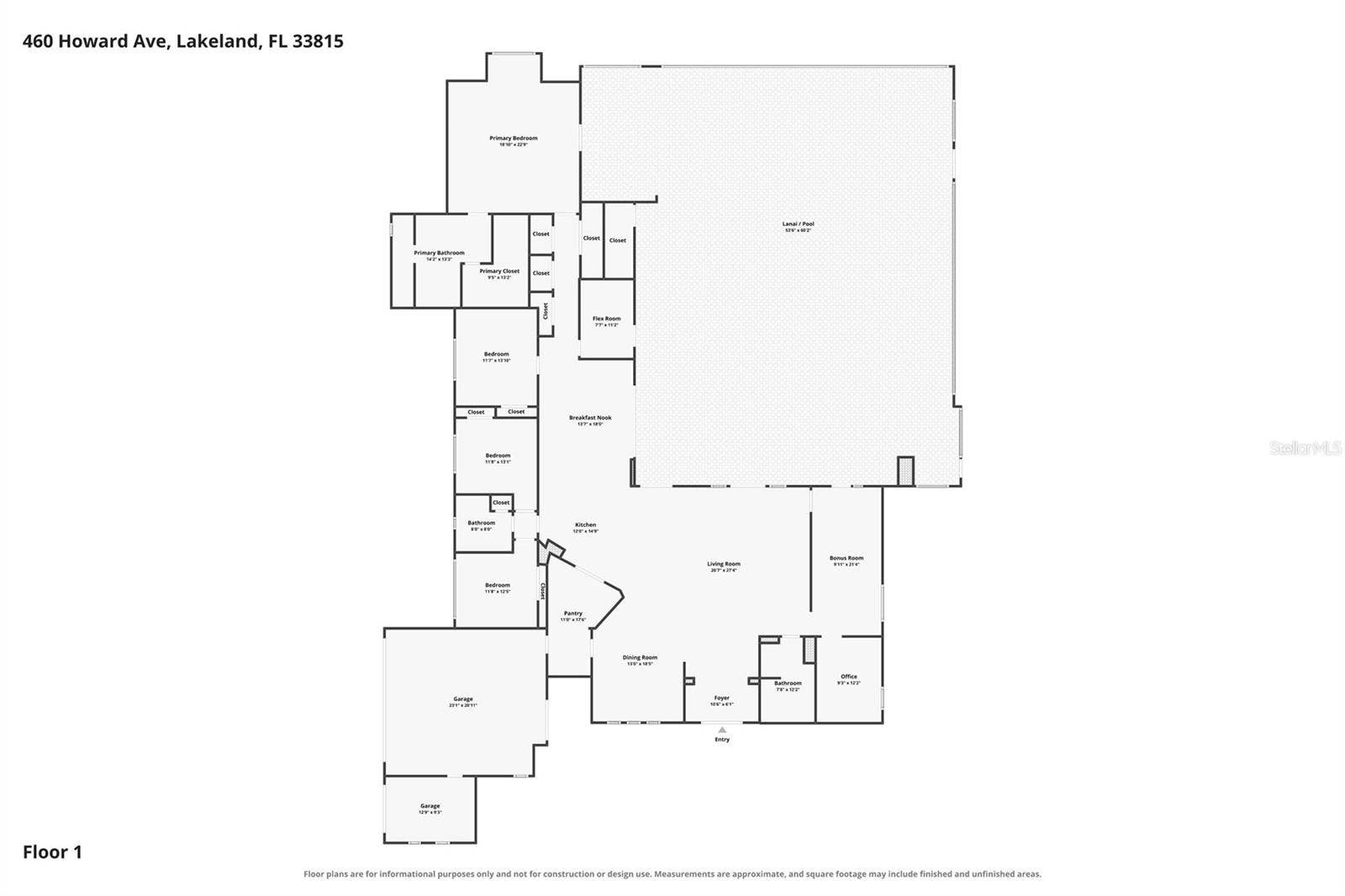 460 HOWARD AVENUE, Lakeland, FL 33815 460 HOWARD AVENUE, Lakeland, FL 33815