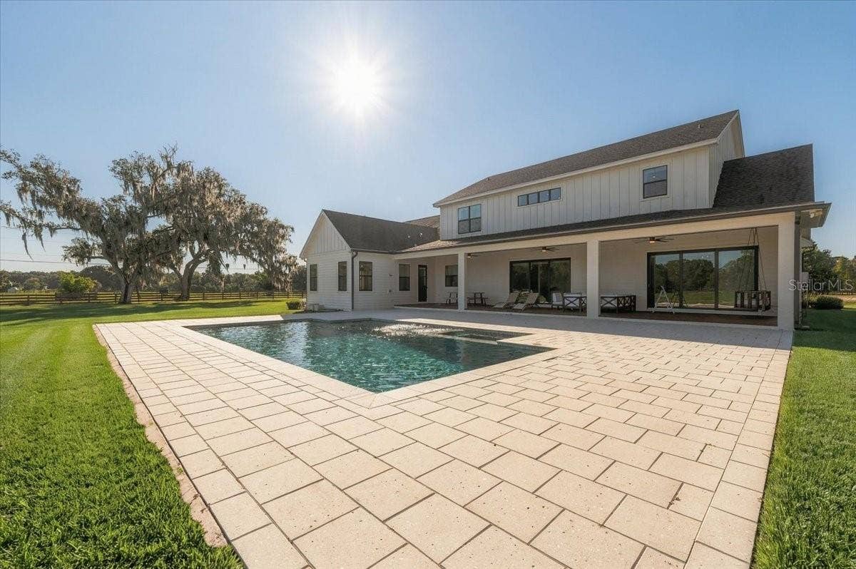 Rear Pool Patio