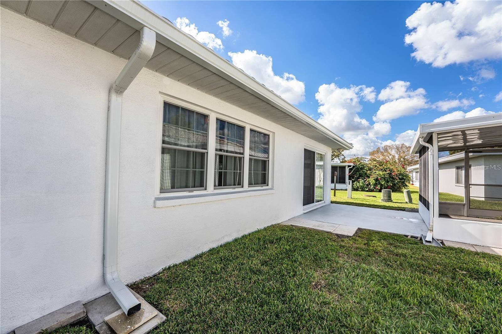 501 CAMEO DRIVE, Lakeland, FL 33803 Back view with patio