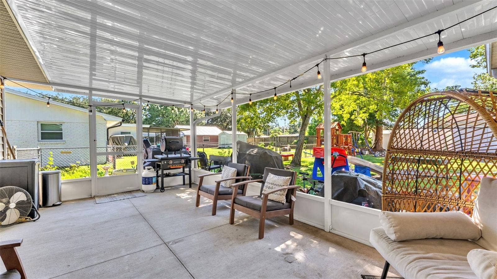 455 LYLE PARKWAY, Bartow, FL 33830 Covered Back Porch