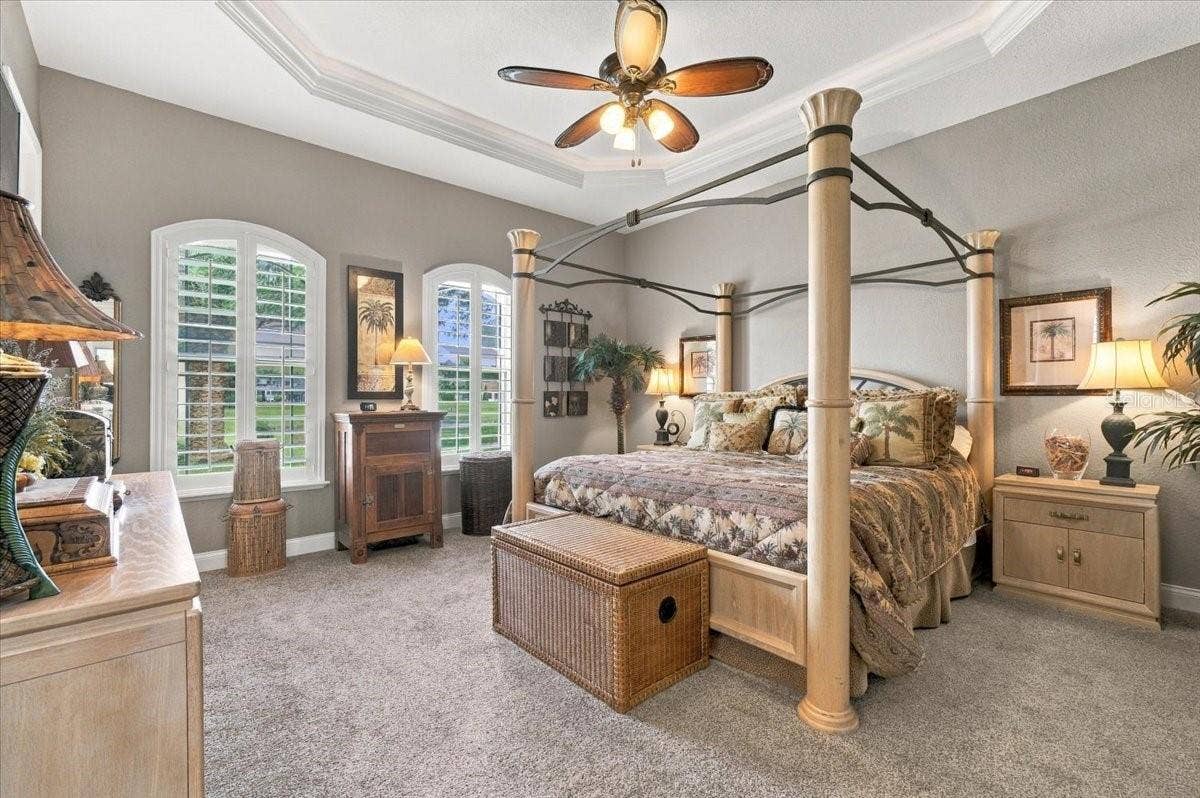 830 TWO POND ROAD, Polk City, FL 33868 Primary Bedroom