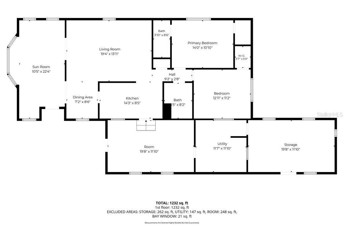 1610 REYNOLDS ROAD, #10, Lakeland, FL 33801 Floor Plan