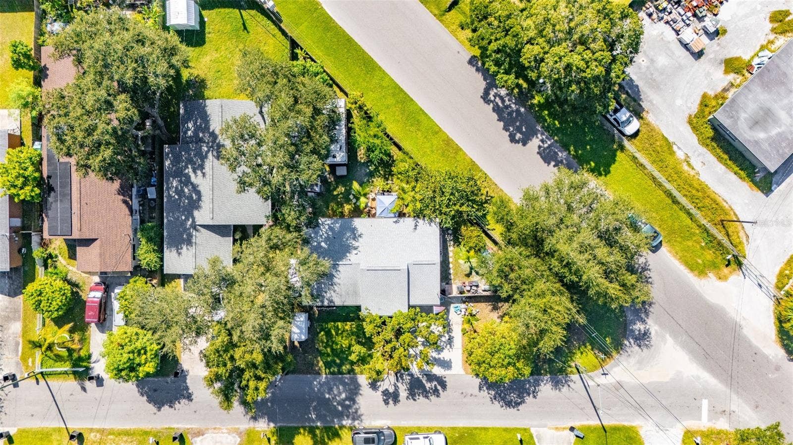 4260 53RD AVENUE N, St Petersburg, FL 33714 Drone View From Top