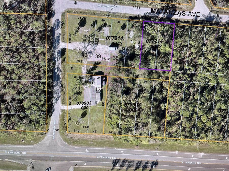 Property photo for 11150 MATANZAS LOTS 35 & 36 AVENUE, North Port, FL