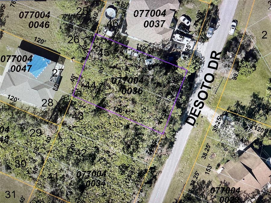Property photo for LOTS 44 & 45 DESOTO DRIVE, North Port, FL