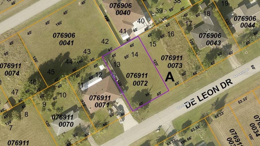 Property photo for LOTS 13 & 14 DE LEON DRIVE, North Port, FL