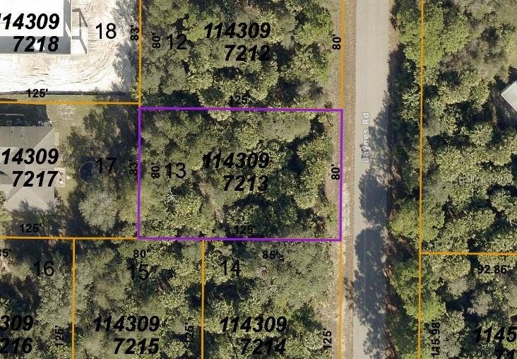 Property photo for LOT 13 BAYNES ROAD, North Port, FL