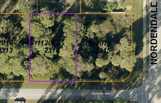 Property photo for JAMROS AVENUE, North Port, FL
