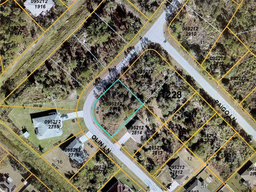 Property photo for LOT 15 HEYWARD STREET, North Port, FL