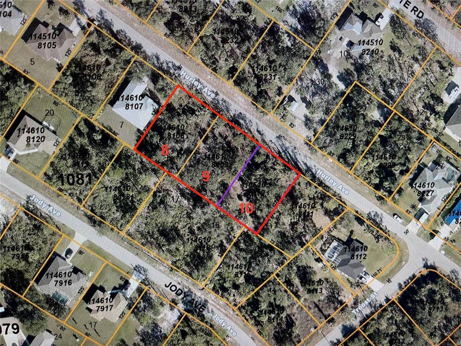 Property photo for LOT 8,9,10 HURLEY AVENUE, North Port, FL