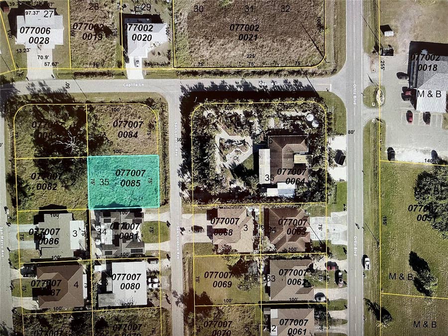 Property photo for Lot #35 CAPILLA LANE, North Port, FL