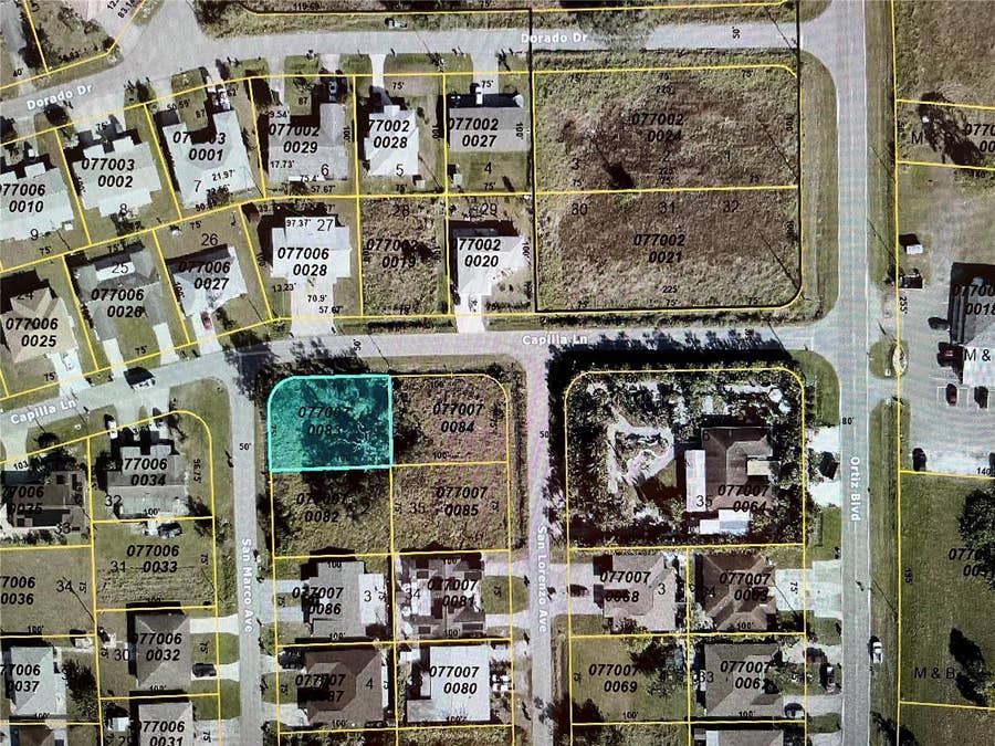 Property photo for Lot #1 CAPILLA LANE, North Port, FL