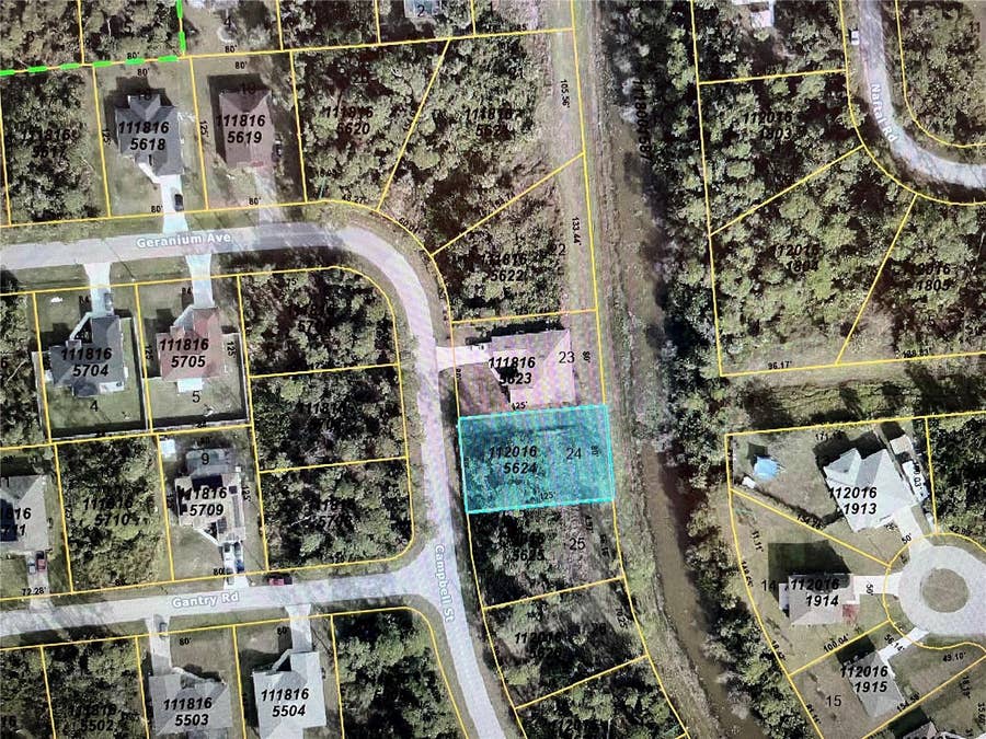 Property photo for LOT 24 CAMPBELL STREET, North Port, FL