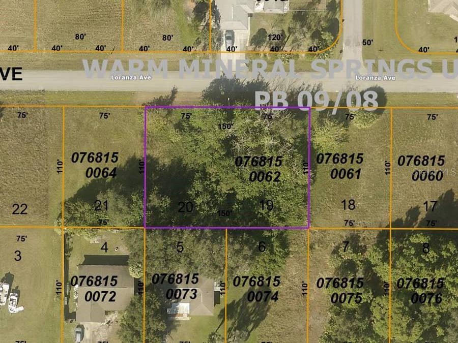 Property photo for LOTS 19 & 20 LORANZA AVENUE, North Port, FL