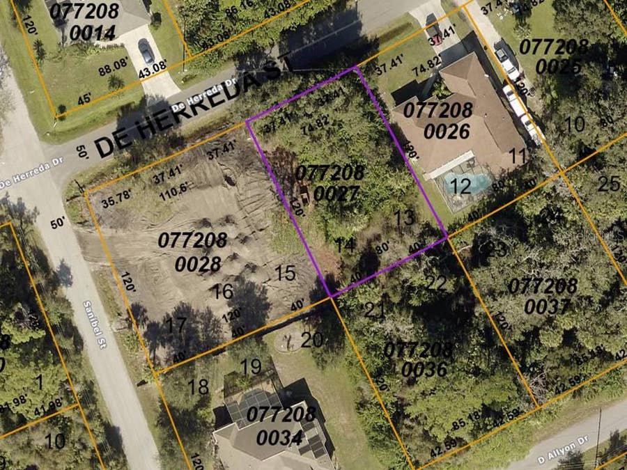 Property photo for LOTS 13 & 14 DE HERREDA DRIVE, North Port, FL