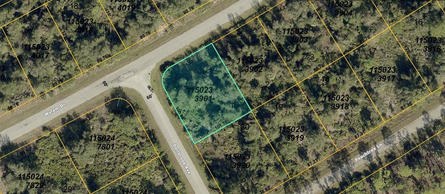 Property photo for Lot 1 WYLAM DRIVE, North Port, FL