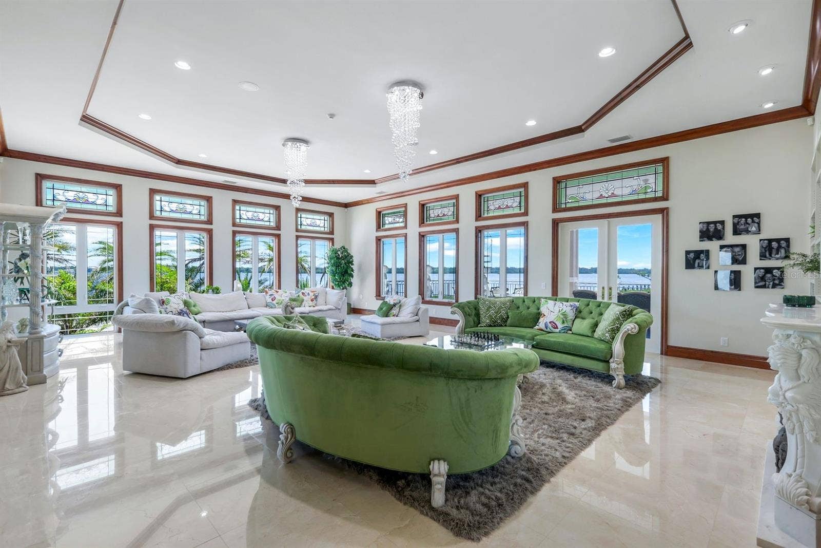 7159 MANASOTA KEY ROAD, Englewood, FL 34223 living room with views