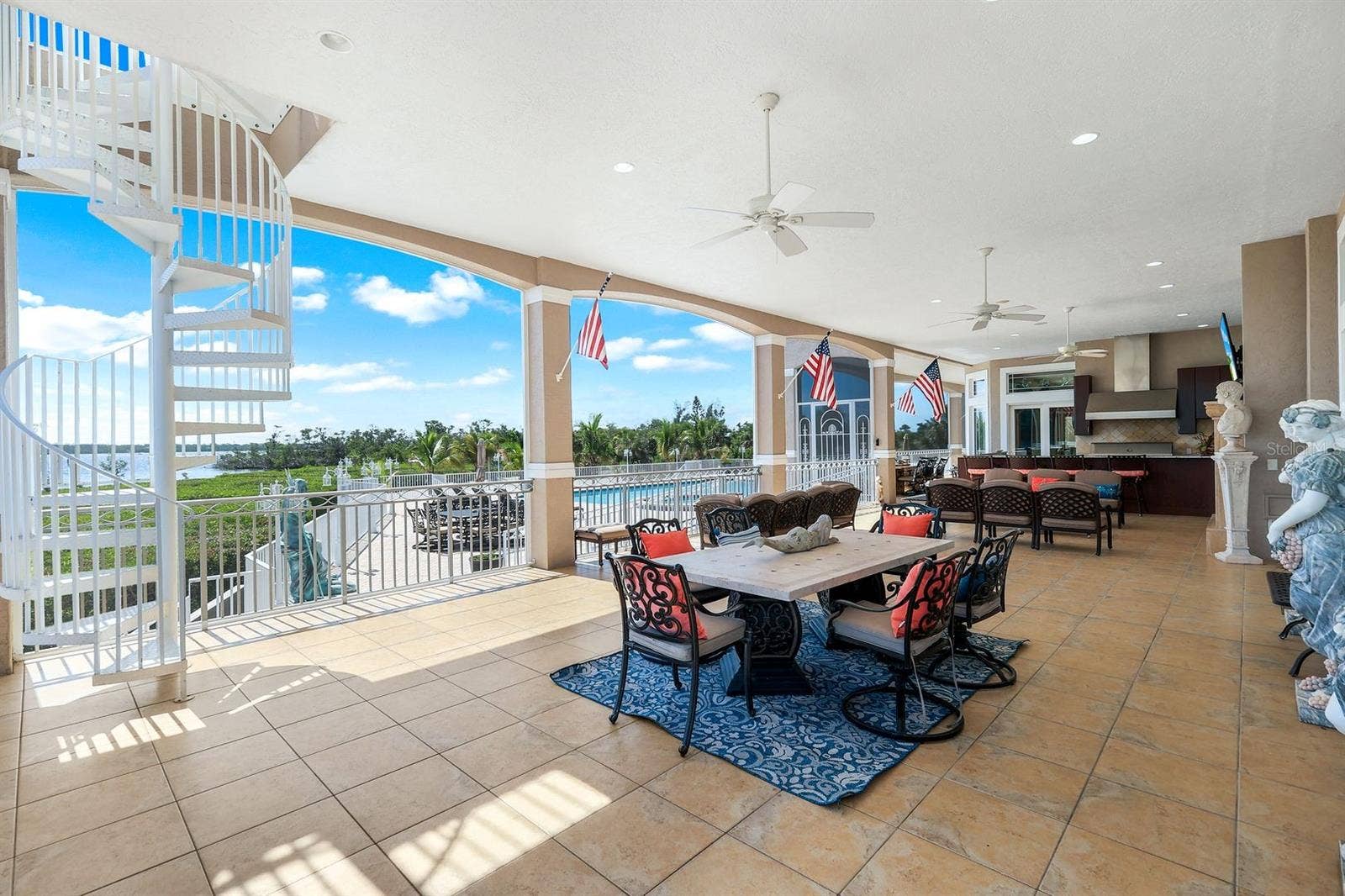7159 MANASOTA KEY ROAD, Englewood, FL 34223 custom outdoor kitchen