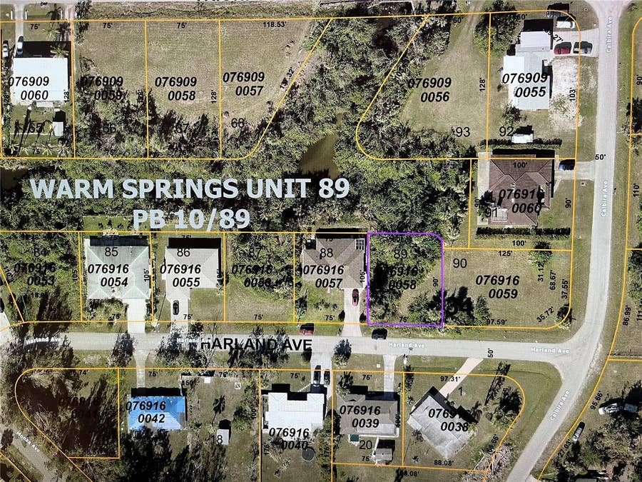 Property photo for LOT 89 HARLAND AVENUE, North Port, FL