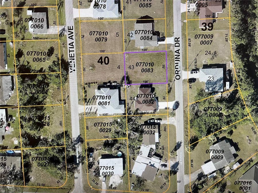 Property photo for LOT 43 ORDUNA DRIVE, North Port, FL