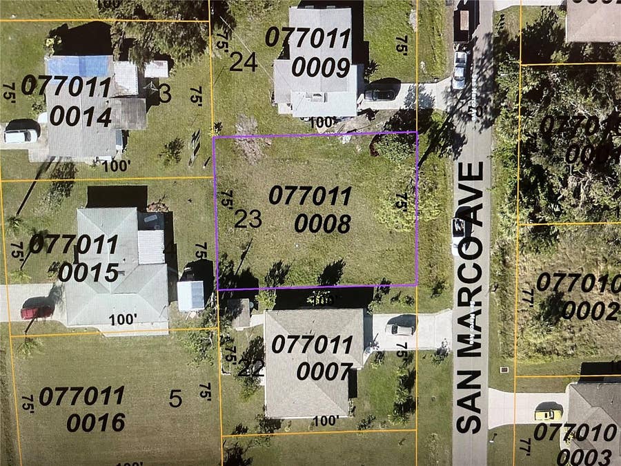 Property photo for LOT 23 SAN MARCO AVENUE, North Port, FL