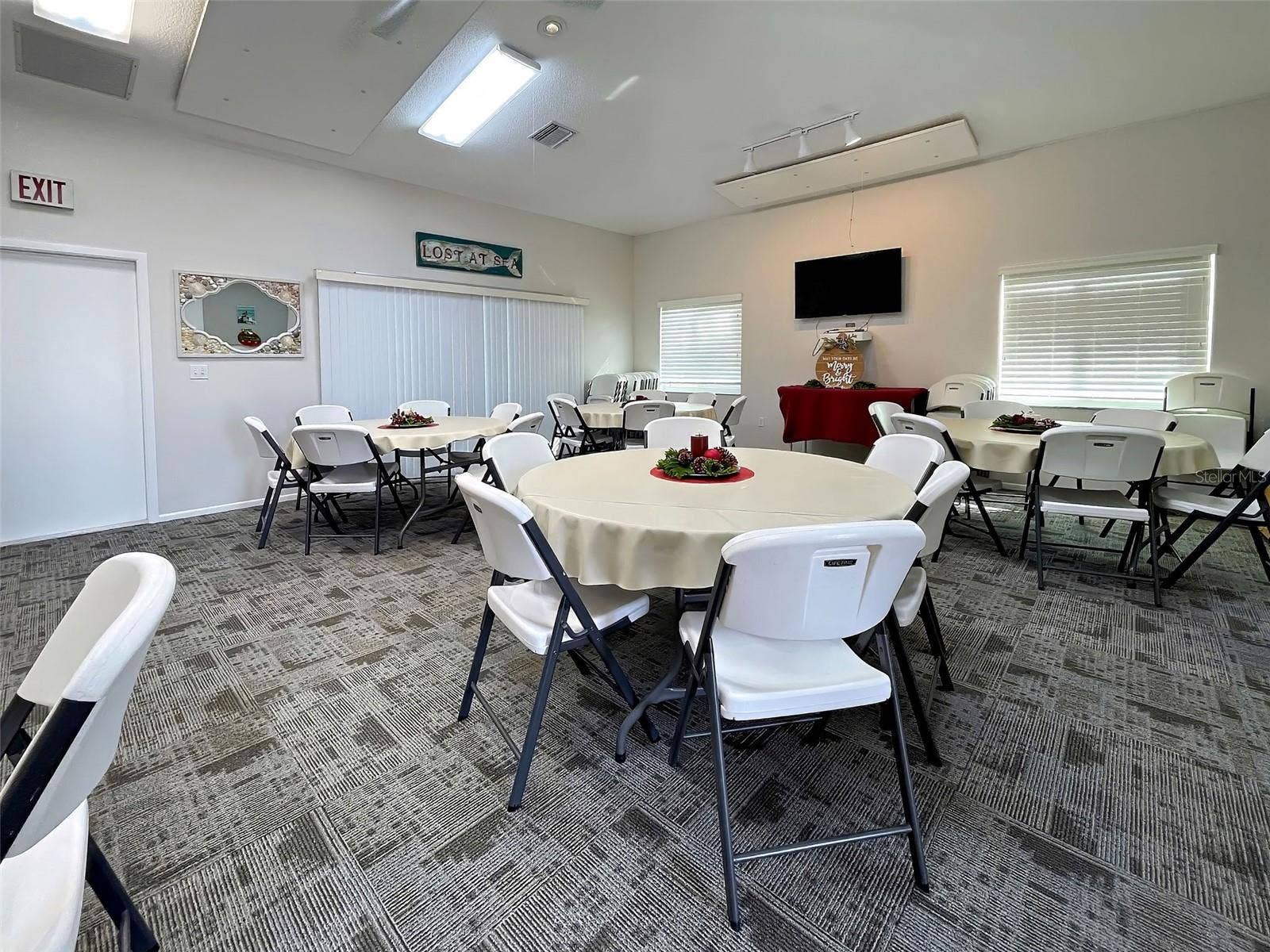 inside clubhouse