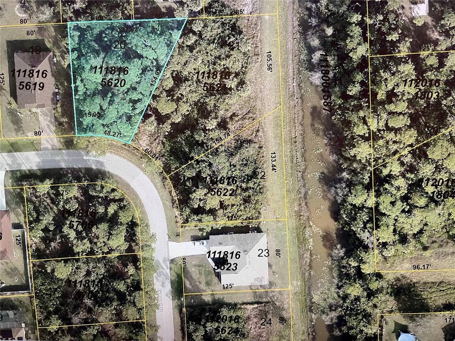 Property photo for LOT 20 GERANIUM AVENUE, North Port, FL