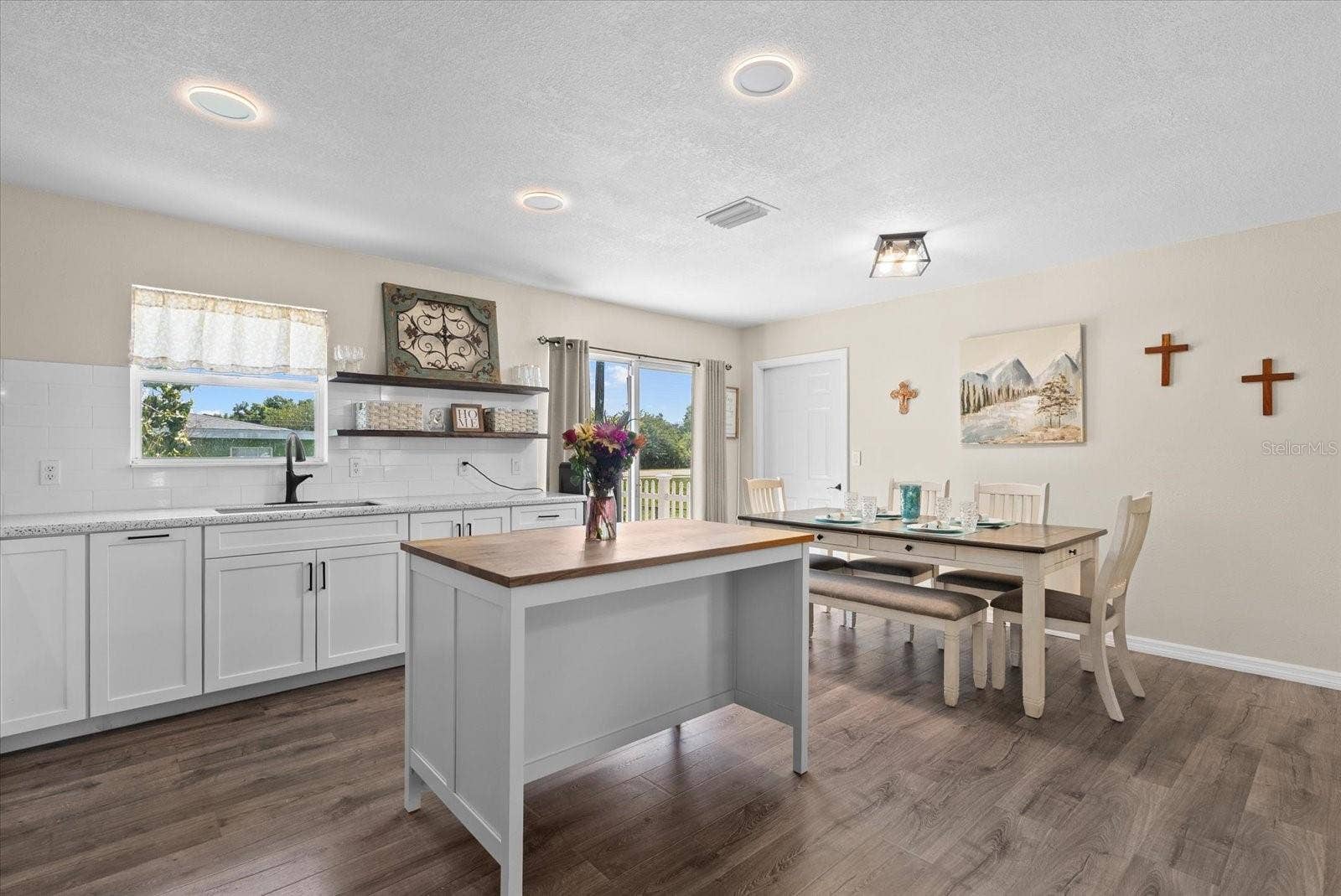 2600 CHARLENE STREET, Punta Gorda, FL 33950 Kitchen open to dining and living room