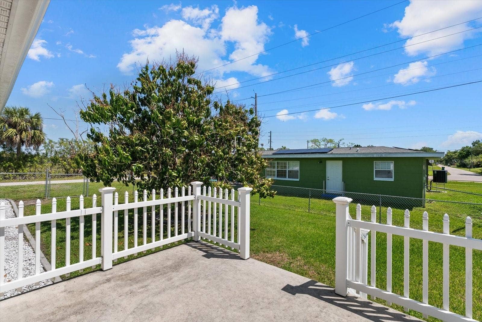 2600 CHARLENE STREET, Punta Gorda, FL 33950 Backyard with Fruit Trees