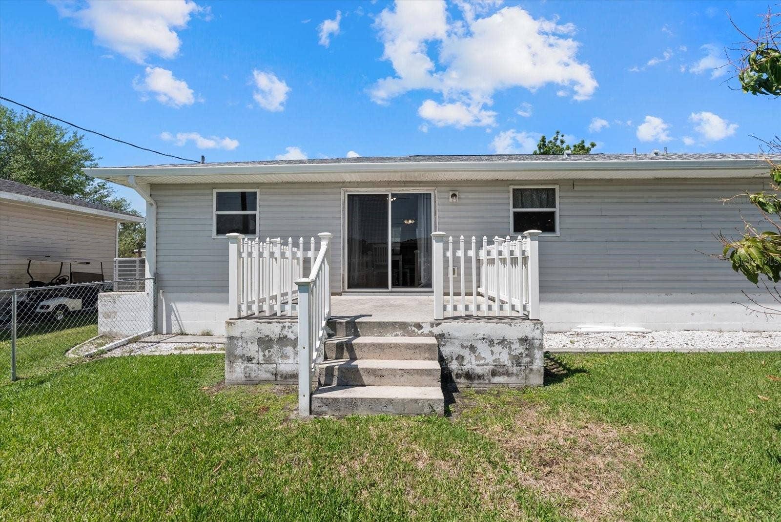 2600 CHARLENE STREET, Punta Gorda, FL 33950 Deck in the backyard
