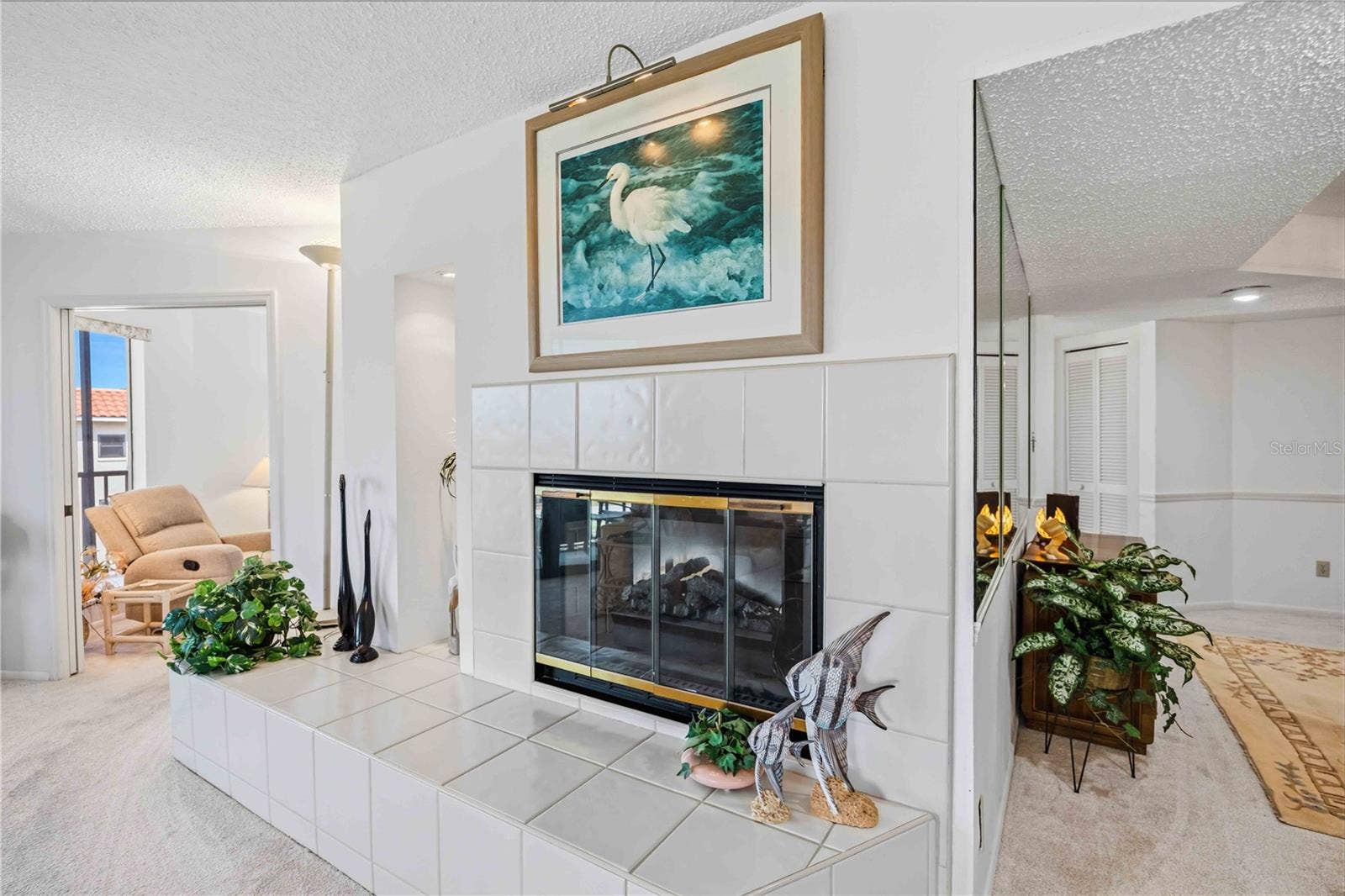 25188 MARION AVENUE, #D308, Punta Gorda, FL 33950 Wood Burning Fireplace